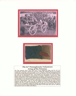 61st Pennsylvania Volunteers Army of the Potomac - Relic